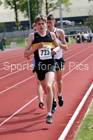 Mens under-17s 3000 metres 2019 North Eastern Track and Field Champs., Middlesbrough. Photo:  David T. Hewitson/Sports for All Pics